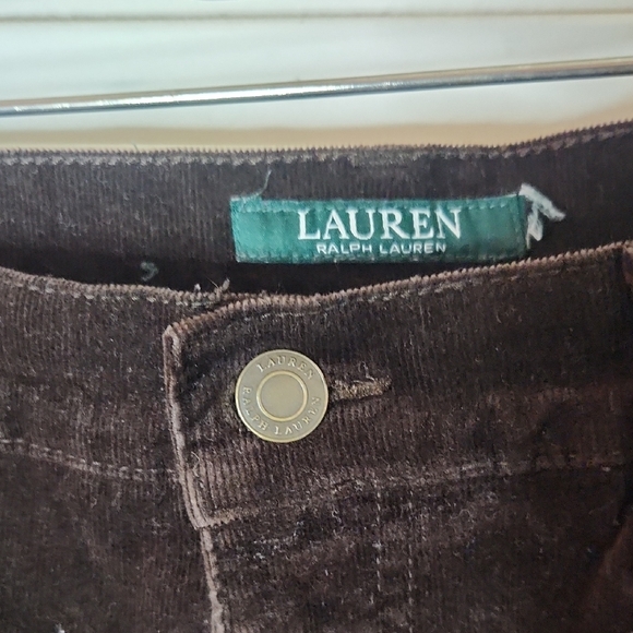 Ralph Lauren Dark Brown Corduroy Trousers - Picture 3 of 4